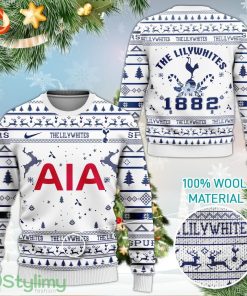 Tottenham Hotspur FC The Lilywhites Since 1882 3D Ugly Sweater Product Photo 1