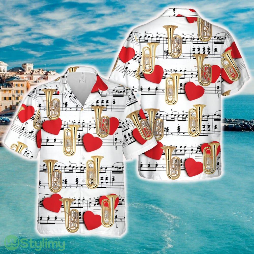 Tuba Musical Instrument Hawaiian Shirt 2 Tuba Musical Instrument Hawaiian Shirt - Tuba Musical Instrument Hawaiian Shirt