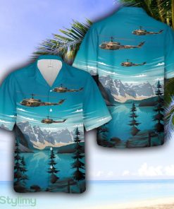 Turkish Air Force Bell UH-1H Iroquois (205) Hawaiian Shirt - Turkish Air Force Bell UH-1H Iroquois (205) Hawaiian Shirt