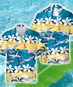 Turkish Airlines Airbus A330 Hawaiian Shirt - Turkish Airlines Airbus A330 Hawaiian Shirt