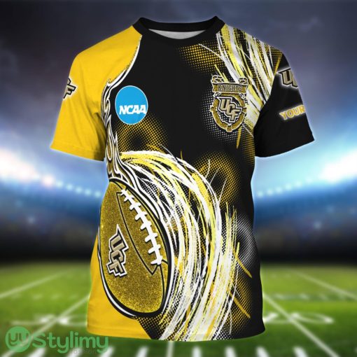 UCF Knights Personalized Name Sport 3D T-Shirt