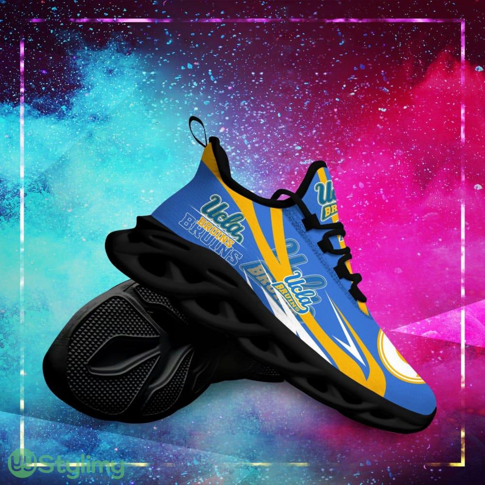 UCLA Bruins Logo Line Pattern Custom Name 3D Max Soul Sneaker Shoes In Blue 4 UCLA Bruins Logo Line Pattern Custom Name 3D Max Soul Sneaker Shoes In Blue - UCLA Bruins Logo Line Pattern Custom Name 3D Max Soul Sneaker Shoes In Blue_4