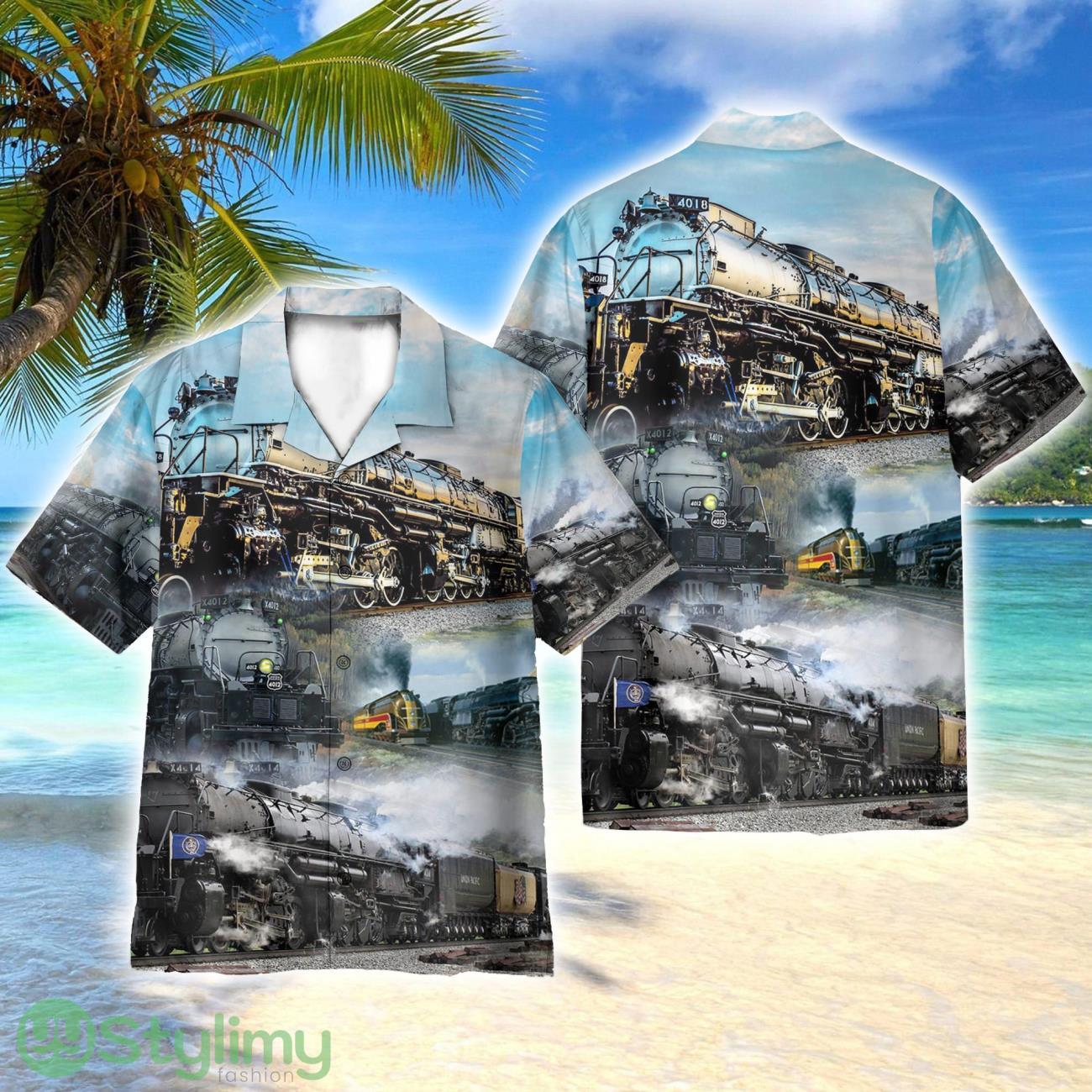 Union Pacific Big Boy AOP 3D Hawaiian Shirt All Over Printed 2 Union Pacific Big Boy AOP 3D Hawaiian Shirt All Over Printed Product Photo 1
