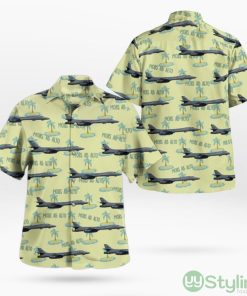 US Air Force 7th Bomb Wing (7 BW) Rockwell B-1 Lancer 3D Hawaiian Shirt short sleeve Men And Women Shirt Product Photo 1