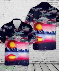 US Air Force Colorado Air National Guard 140th Wing F-16 Falcon Hawaiian Shirt 3D All Over Printed Summer Shirt Product Photo 1