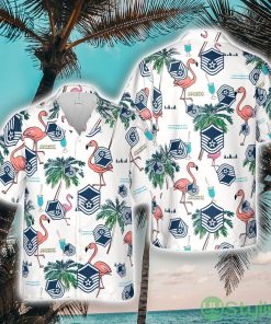 US Air Force Master sergeant Rank Hawaiian Shirt New Style Hawaii Shirt Product Photo 1