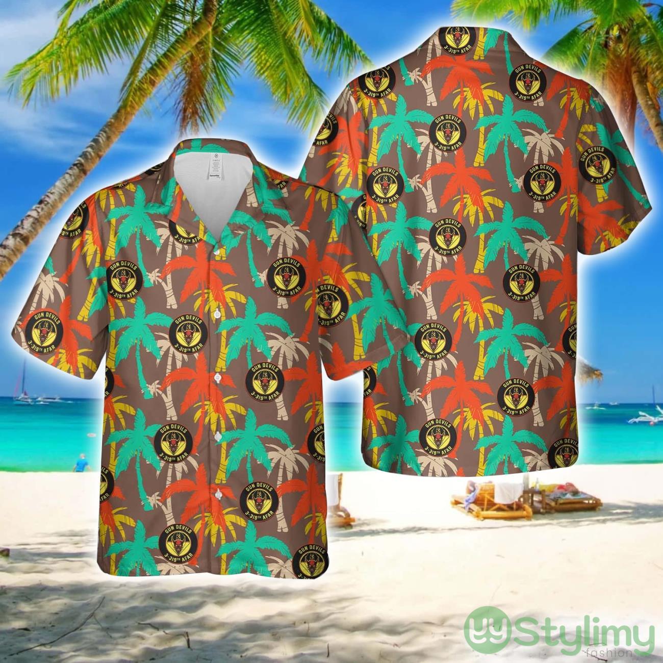 US Army 3-319 Airborne Field Artillery Regiment Hawaiian Shirt New Style Hawaii Shirt 1 US Army 3-319 Airborne Field Artillery Regiment Hawaiian Shirt New Style Hawaii Shirt Product Photo 1
