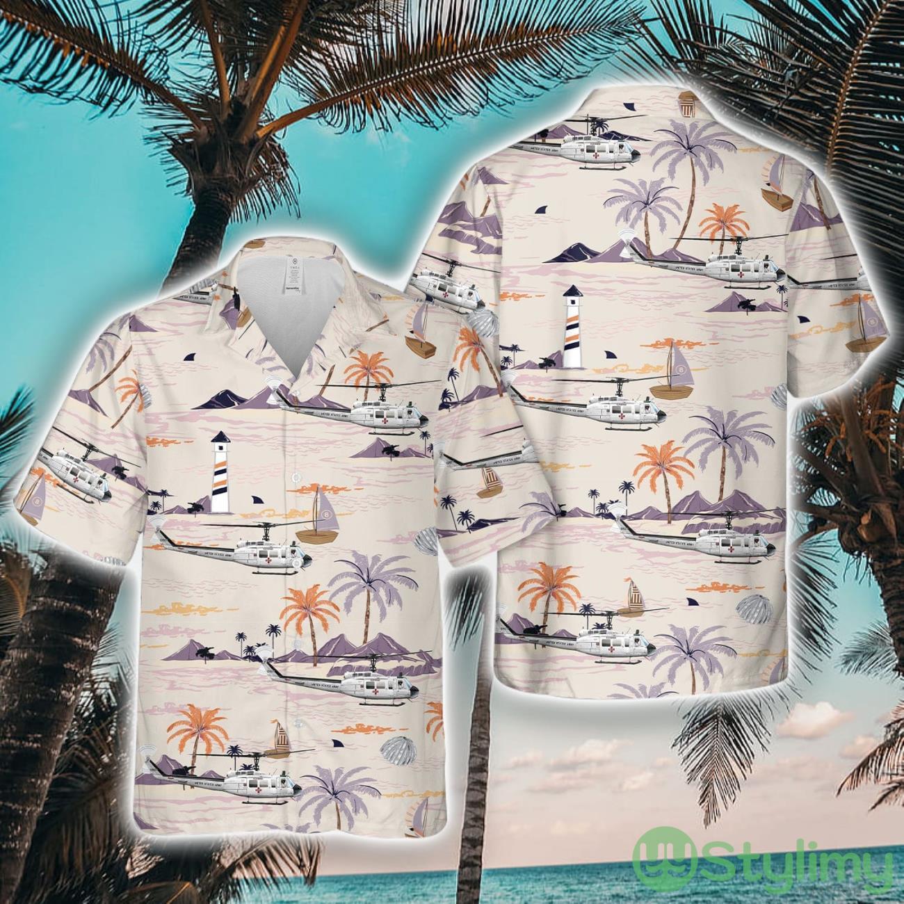 US Army Air Ambulance Detachment UH-1V Iroquois FLAT IRON Air AmbulanceCrash-Rescue Hawaiian Shirt New Style Hawaii Shirt 2 US Army Air Ambulance Detachment UH-1V Iroquois FLAT IRON Air AmbulanceCrash-Rescue Hawaiian Shirt New Style Hawaii Shirt Product Photo 1