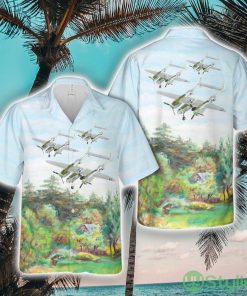 US Army Air Corps Lockheed P-38 Lightning Down Beat World War II American fighter aircraft Hawaiian Shirt New Style Hawaii Shirt Product Photo 1