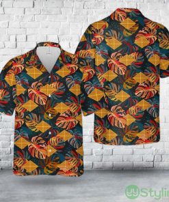 US Army Finance Corps Branch Insignia Hawaiian Shirt 3D Short Sleeve Shirt Product Photo 1