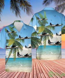 US Army Fokker C-31A Troopship Asuspine Hawaiian Shirt 3D Short Sleeve Shirt Product Photo 1