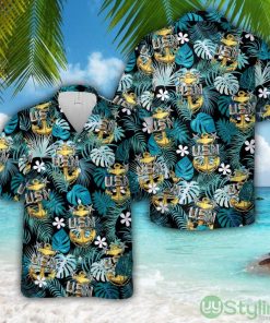 US Navy E-9 Master Chief Petty Officers Anchor 3D Hawaiian Shirt Unisex For Men Women Summer Holiday Product Photo 1