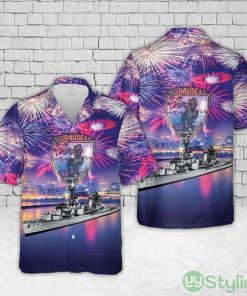 US Navy USS Bausell (DD-845) 4th Of July Hawaiian Shirt Cute Summer Gift For Men And Women Product Photo 1