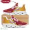 USC Trojans Logo Custom Name Pattern 3D Max Soul Sneaker Shoes In Red And Yellow - USC Trojans Logo Custom Name Pattern 3D Max Soul Sneaker Shoes In Red And Yellow_2