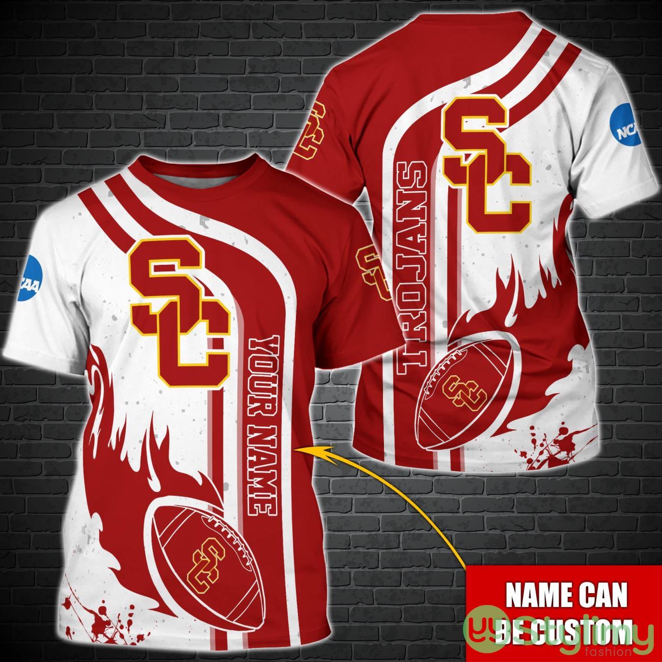 USC Trojans NCAA1 Custom Name Special T-Shirt For Fans 2 USC Trojans NCAA1 Custom Name Special T-Shirt For Fans Product Photo 1