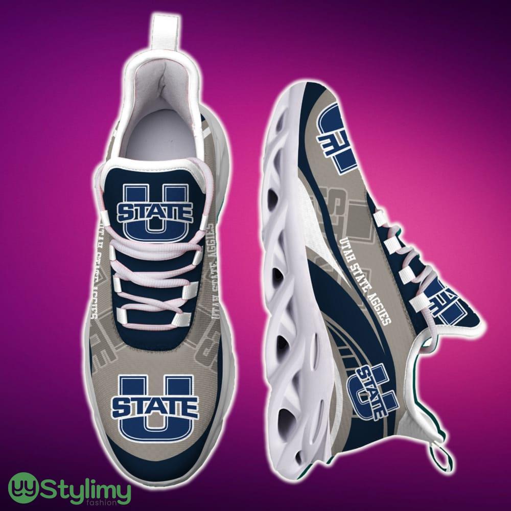 Utah State Aggies Sneaker NCAA Teams For Fans Running Shoes Best Chunky Sneakers 3 Utah State Aggies Sneaker NCAA Teams For Fans Running Shoes Best Chunky Sneakers - Utah State Aggies Sneakers Max Soul Trending Summer 51190_3