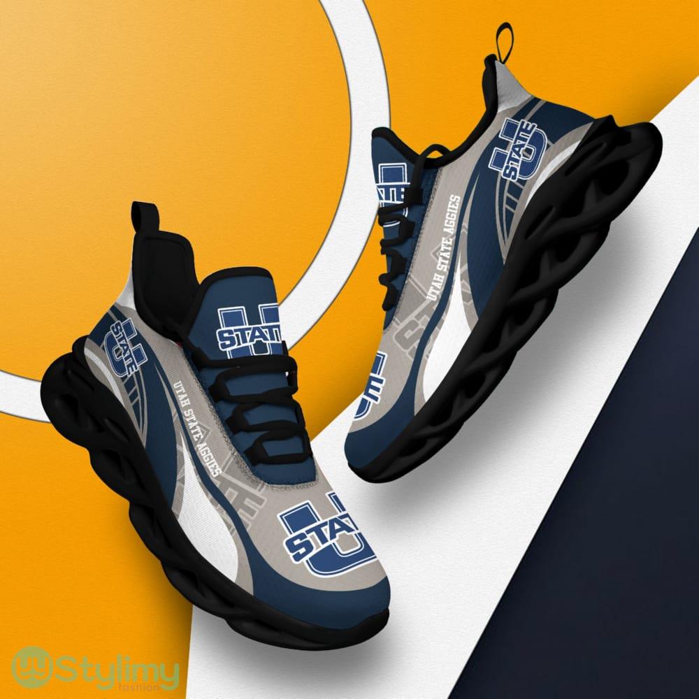 Utah State Aggies Sneaker NCAA Teams For Fans Running Shoes Best Chunky Sneakers 4 Utah State Aggies Sneaker NCAA Teams For Fans Running Shoes Best Chunky Sneakers - Utah State Aggies Sneakers Max Soul Trending Summer 51190_4