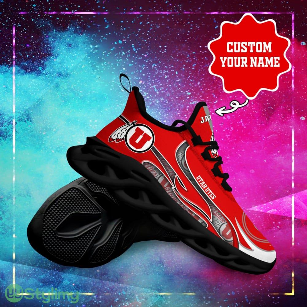 Utah Utes Logo Unique Pattern Custom Name 3D Max Soul Sneaker Shoes 4 Utah Utes Logo Unique Pattern Custom Name 3D Max Soul Sneaker Shoes - Utah Utes Logo Unique Pattern Custom Name 3D Max Soul Sneaker Shoes_4