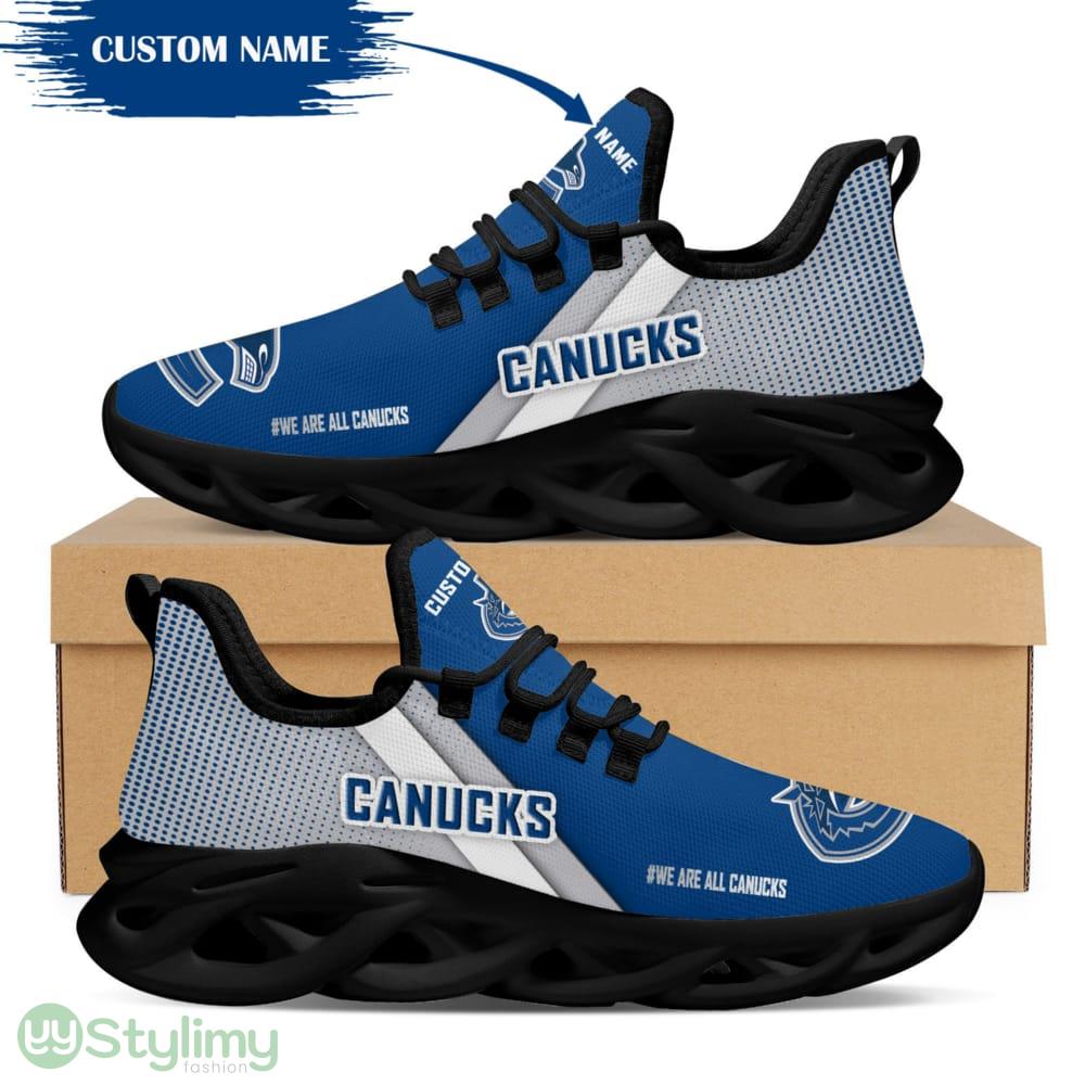 Vancouver Canucks Logo Custom Name Pattern 3D Max Soul Sneaker Shoes 4 Vancouver Canucks Logo Custom Name Pattern 3D Max Soul Sneaker Shoes - Vancouver Canucks Logo Custom Name Pattern 3D Max Soul Sneaker Shoes_4