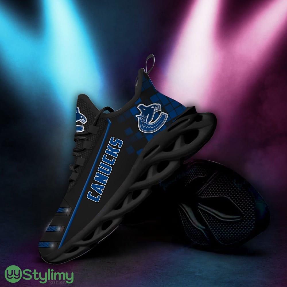 Vancouver Canucks Logo Custom Name Pattern 3D Max Soul Sneaker Shoes In Black 4 Vancouver Canucks Logo Custom Name Pattern 3D Max Soul Sneaker Shoes In Black - Vancouver Canucks Logo Custom Name Pattern 3D Max Soul Sneaker Shoes In Black_4