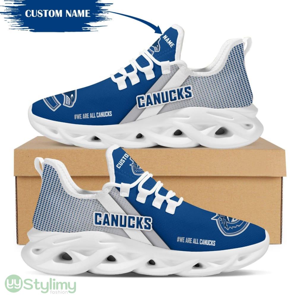 Vancouver Canucks Logo Custom Name Pattern 3D Max Soul Sneaker Shoes 6 Vancouver Canucks Logo Custom Name Pattern 3D Max Soul Sneaker Shoes - Vancouver Canucks Logo Custom Name Pattern 3D Max Soul Sneaker Shoes_1
