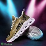 Vegas Golden Knights Logo Beehive Pattern Custom Name 3D Max Soul Sneaker Shoes - Vegas Golden Knights Logo Beehive Pattern Custom Name 3D Max Soul Sneaker Shoes_3
