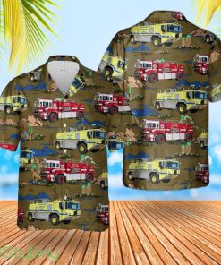 Ventura County Fire Department Aircraft Rescue And Firefighting Hawaiian Shirt Summner Vacation Shirt Product Photo 1