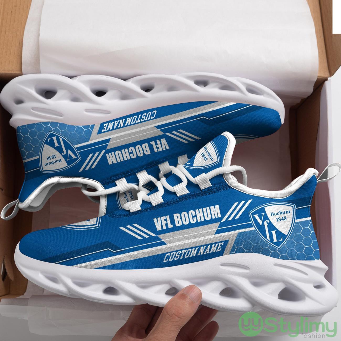 VfL Bochum Custom Personalized Max Soul Sneakers Running Sports Shoes For Men Women Football Fan Football Fan 8 VfL Bochum Custom Personalized Max Soul Sneakers Running Sports Shoes For Men Women Football Fan Football Fan Product Photo 1