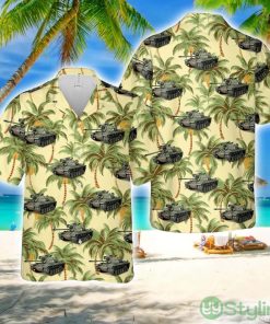 Vietnam War U.S M48A3 Patton Tank Hawaiian Shirt New Style Hawaii Shirt Product Photo 1