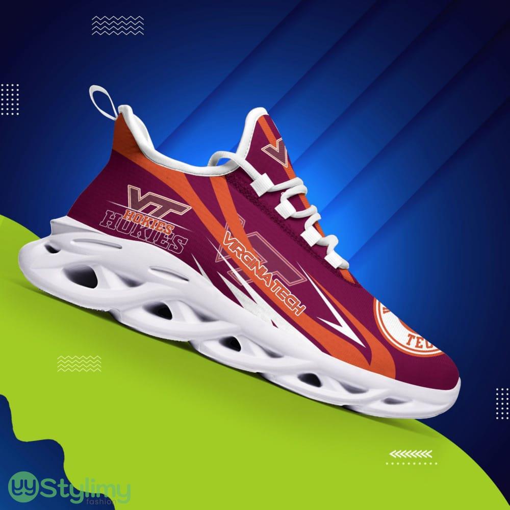 Virginia Tech Hokies Logo Line Pattern Custom Name 3D Max Soul Sneaker Shoes 3 Virginia Tech Hokies Logo Line Pattern Custom Name 3D Max Soul Sneaker Shoes - Virginia Tech Hokies Logo Line Pattern Custom Name 3D Max Soul Sneaker Shoes_3