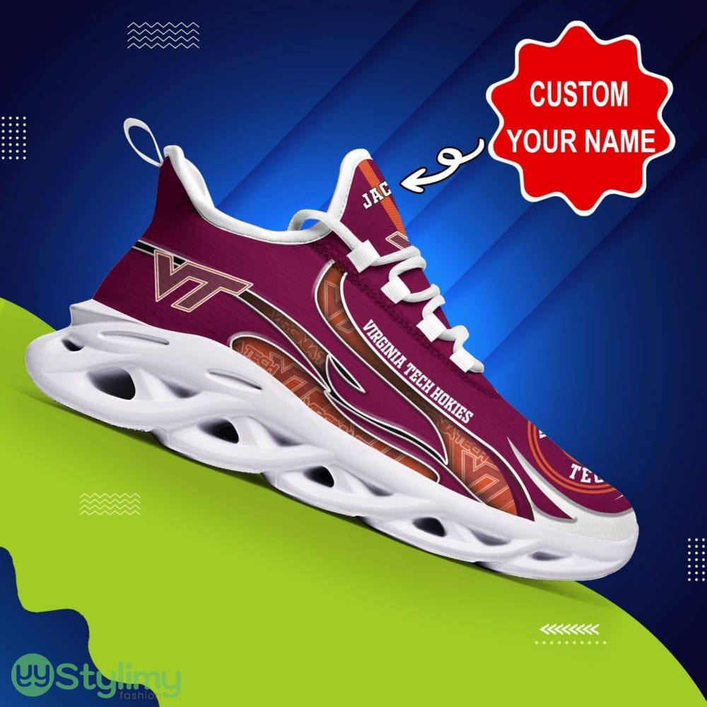 Virginia Tech Hokies Logo Unique Pattern Custom Name 3D Max Soul Sneaker Shoes 3 Virginia Tech Hokies Logo Unique Pattern Custom Name 3D Max Soul Sneaker Shoes - Virginia Tech Hokies Logo Unique Pattern Custom Name 3D Max Soul Sneaker Shoes_3