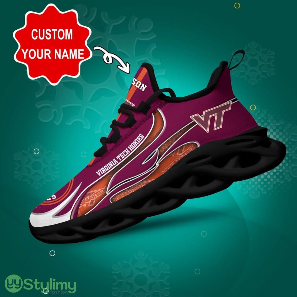 Virginia Tech Hokies Logo Unique Pattern Custom Name 3D Max Soul Sneaker Shoes 6 Virginia Tech Hokies Logo Unique Pattern Custom Name 3D Max Soul Sneaker Shoes - Virginia Tech Hokies Logo Unique Pattern Custom Name 3D Max Soul Sneaker Shoes_1