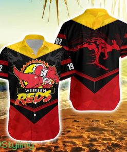 Wa Reds Red Kangaroos Hawaiian Shirt For Men And Women Product Photo 1