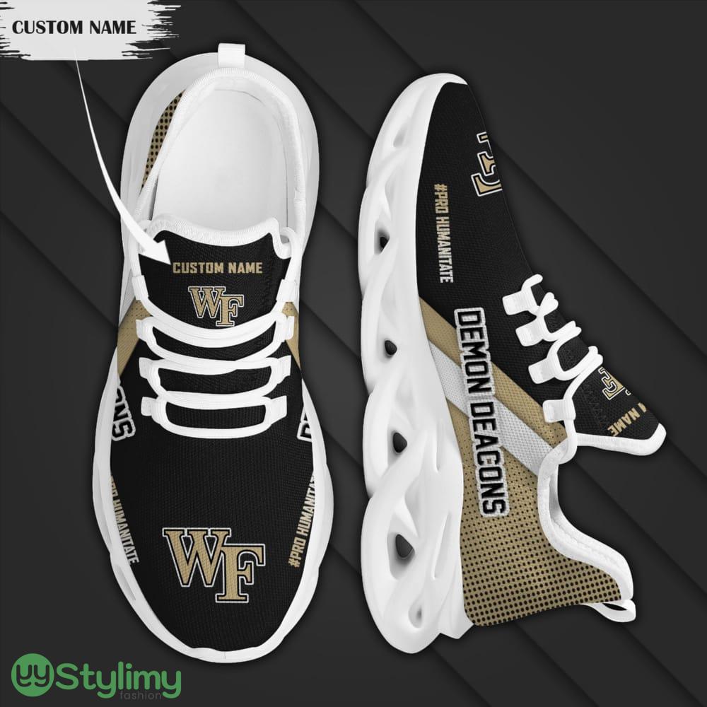 Wake Forest Demon Deacons Logo Custom Name Pattern 3D Max Soul Sneaker Shoes In Brown And Black 3 Wake Forest Demon Deacons Logo Custom Name Pattern 3D Max Soul Sneaker Shoes In Brown And Black - Wake Forest Demon Deacons Logo Custom Name Pattern 3D Max Soul Sneaker Shoes In Brown And Black_3