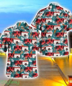 Warren Township Fire Department, Indiana Hawaiian Shirt Product Photo 1