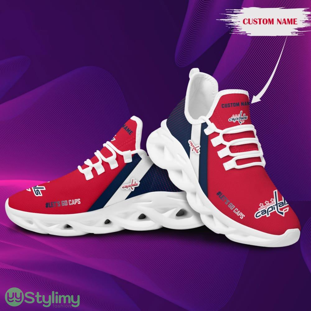 Washington Capitals Logo Custom Name Pattern 3D Max Soul Sneaker Shoes In Red And Blue 2 Washington Capitals Logo Custom Name Pattern 3D Max Soul Sneaker Shoes In Red And Blue - Washington Capitals Logo Custom Name Pattern 3D Max Soul Sneaker Shoes In Red And Blue_2