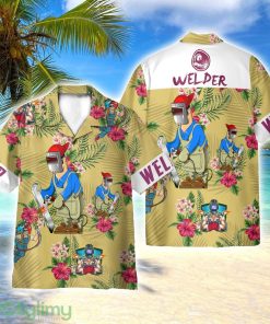 Welder Short Sleeve Shirts 3D Hawaiian Shirt All Over Printed Product Photo 1