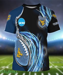 West Virginia Mountaineers Personalized Name Sport 3D T-Shirt Product Photo 1