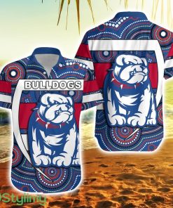 Western Football Bulldogs Redamancy Indigenous Australian Hawaiian Shirt For Men And Women Product Photo 1
