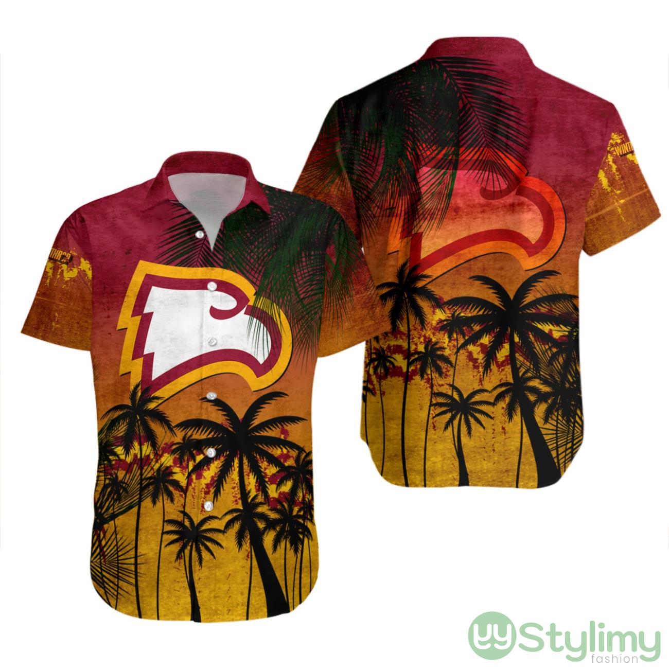 Winthrop Eagles NCAA Tropical Grunge Pattern Hawaii Shirt For Big Fans 2 Winthrop Eagles NCAA Tropical Grunge Pattern Hawaii Shirt For Big Fans Product Photo 2