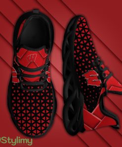 Wisconsin Badgers American Football Max Soul Sneakers New Trends Sport Shoes Running Men Women Sports Shoes Product Photo 5