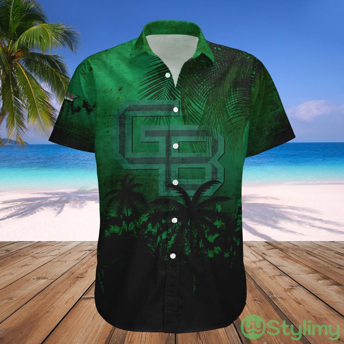 Wisconsin-Green Bay Phoenix NCAA Tropical Grunge Pattern Hawaii Shirt For Big Fans 3 Wisconsin-Green Bay Phoenix NCAA Tropical Grunge Pattern Hawaii Shirt For Big Fans Product Photo 1