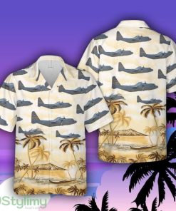 Wyoming Air National Guard C-130H Hercules 3D All Over Printed Hawaiian Shirt Product Photo 1