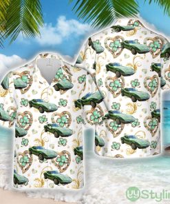 1972 Chevrolet Corvette, Patrick's Day Hawaiian Shirt Aloha Holiday Gift For Men Women Product Photo 1
