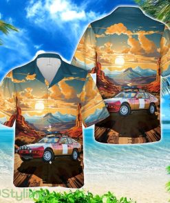 1987 Porsche 924S Baja Rally Car Hawaiian Shirt Product Photo 1
