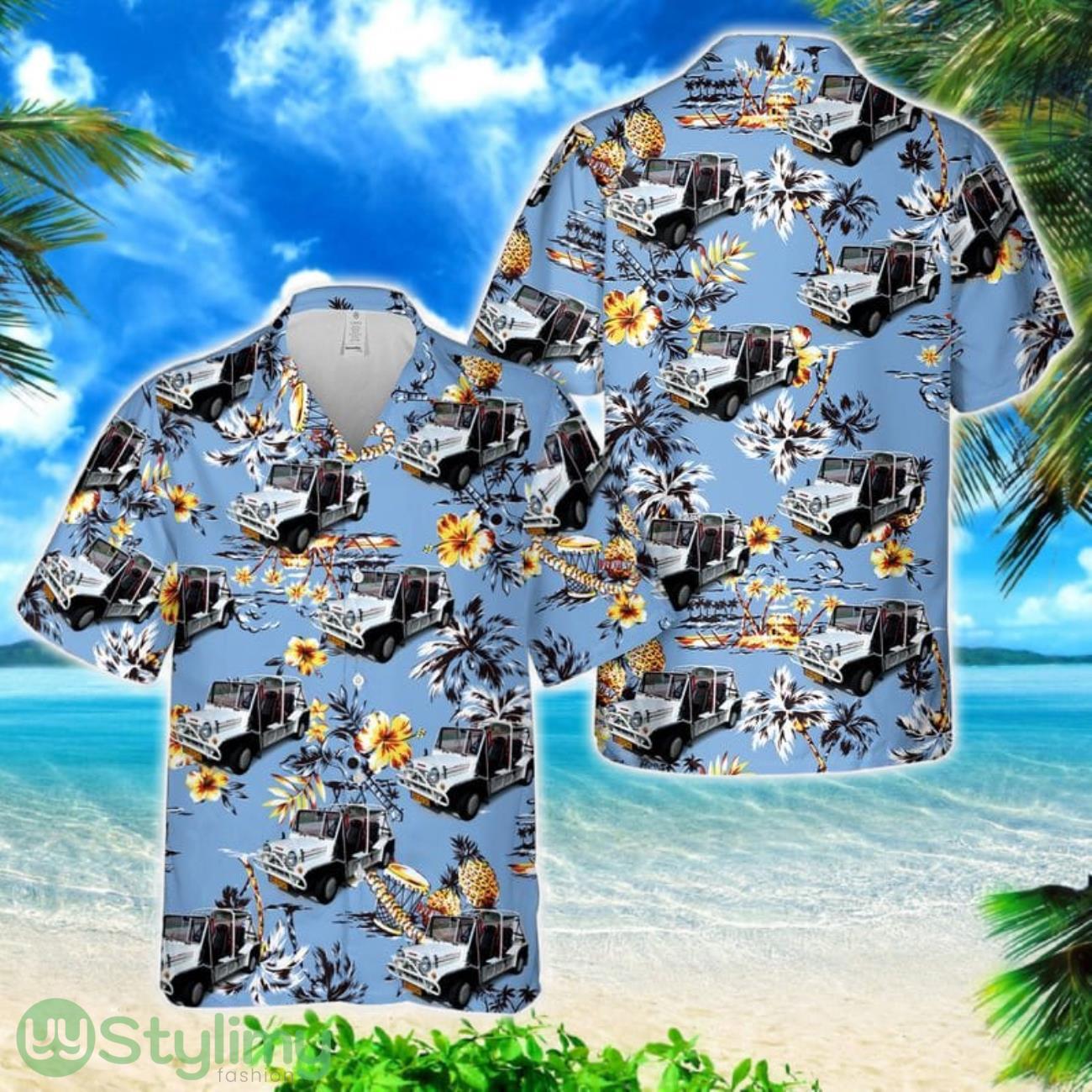 1989 Austin Rover Moke 25 Car Hawaiian Shirt 2 1989 Austin Rover Moke 25 Car Hawaiian Shirt Product Photo 1