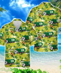 2020 Mack LR Refuse Truck - Waste Management Hawaiian Shirt AOP Printed Summer Shirt Product Photo 1