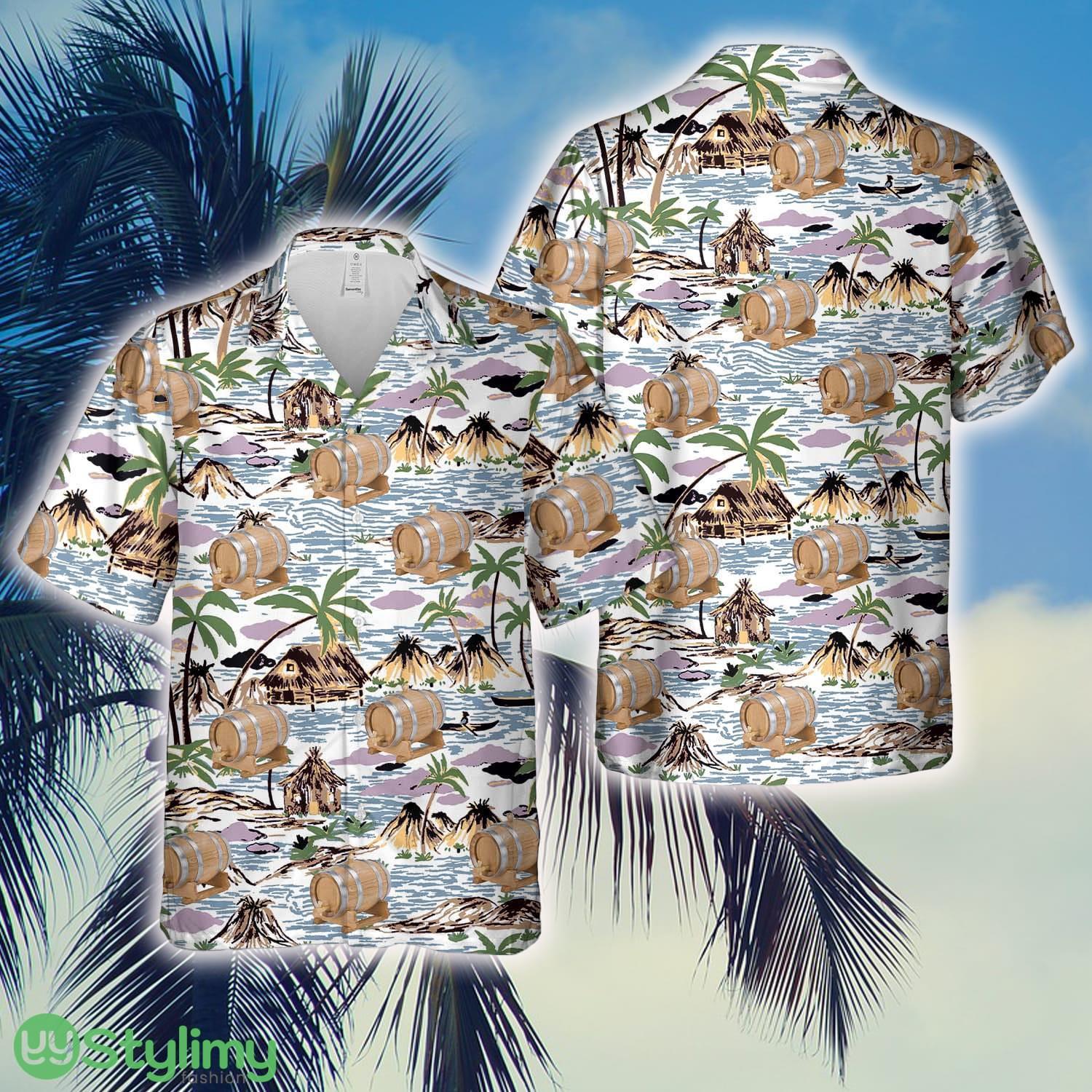 3 liter French oak wine barrel Hawaiian Shirt 2 3 liter French oak wine barrel Hawaiian Shirt - 3 liter French oak wine barrel Hawaiian Shirt