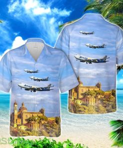 747-400 Atlas Air cargo freighter Hawaiian Shirt AOP Printed Summer Shirt Product Photo 1