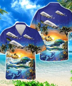 Airbus A300-600ST Beluga Hawaiian Shirt Product Photo 1